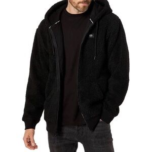 Vans Men's Black Zip-Up Sweater